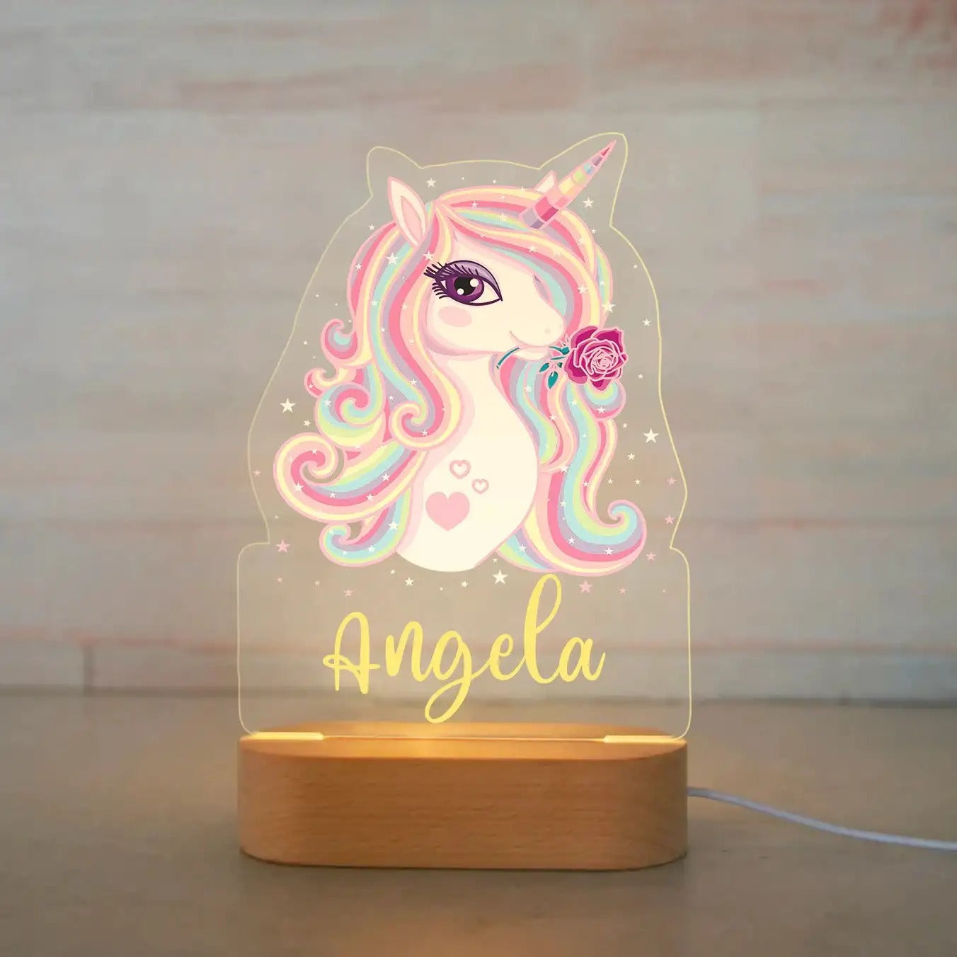 Personalised Baby Night Light