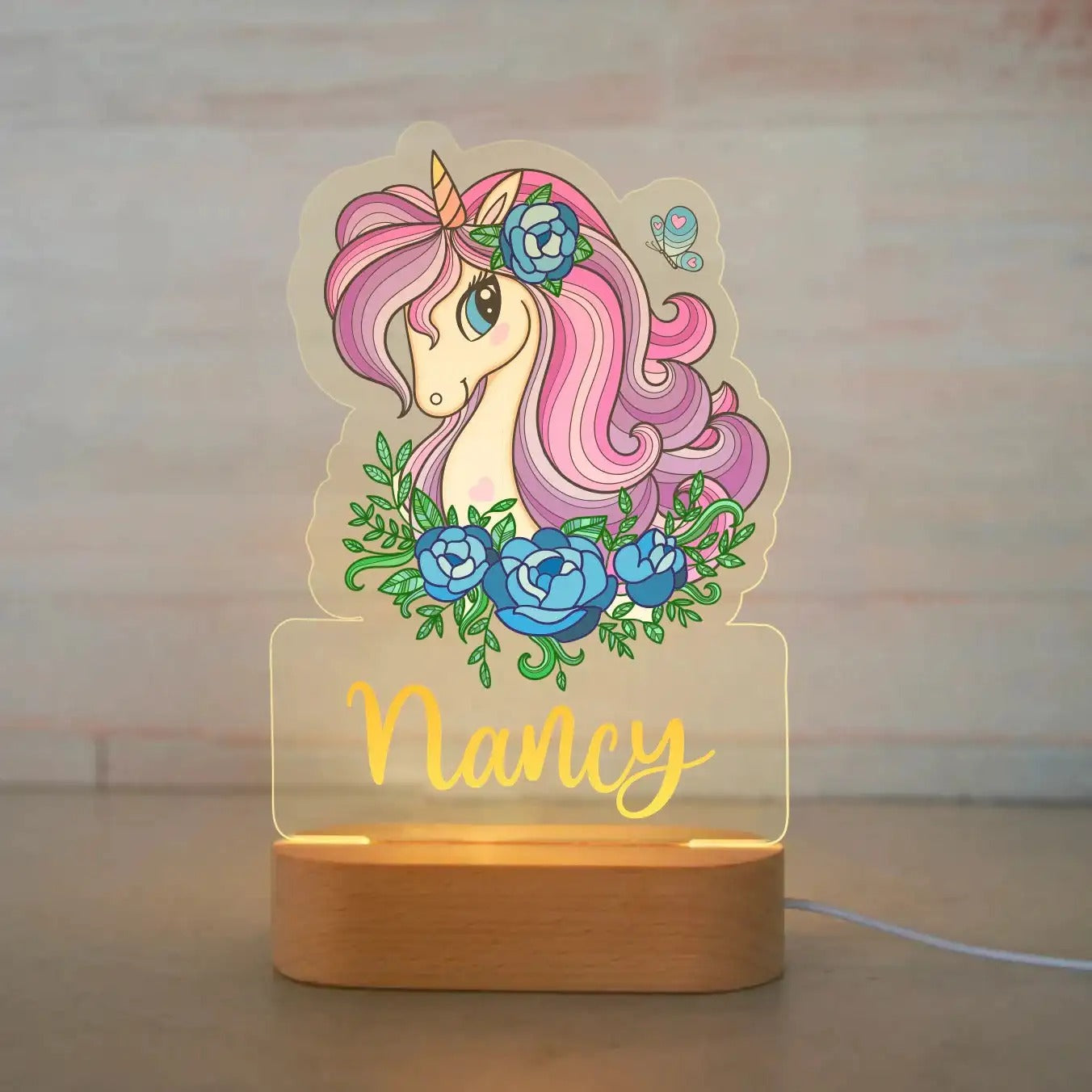 Personalised Baby Night Light