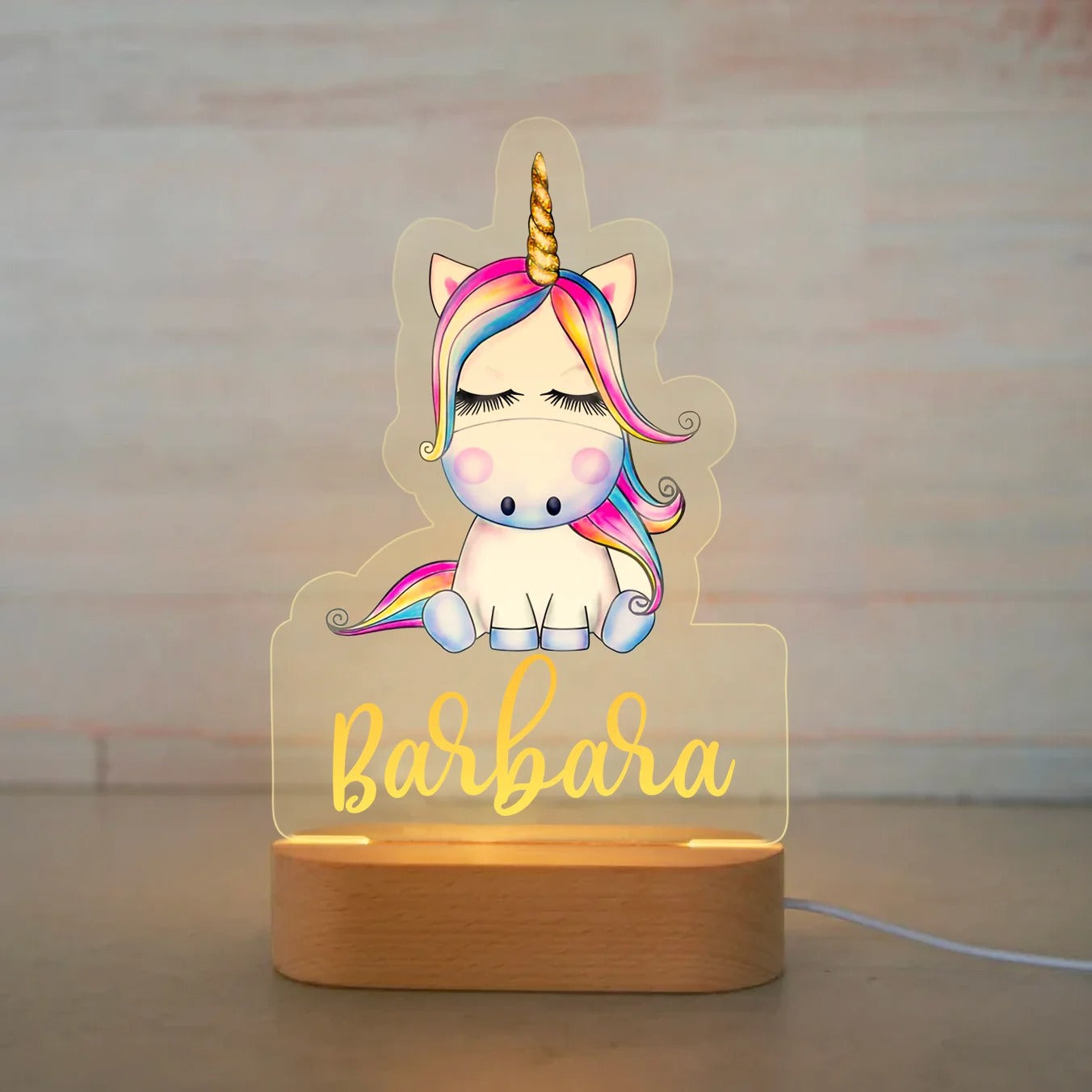 Personalised Baby Night Light