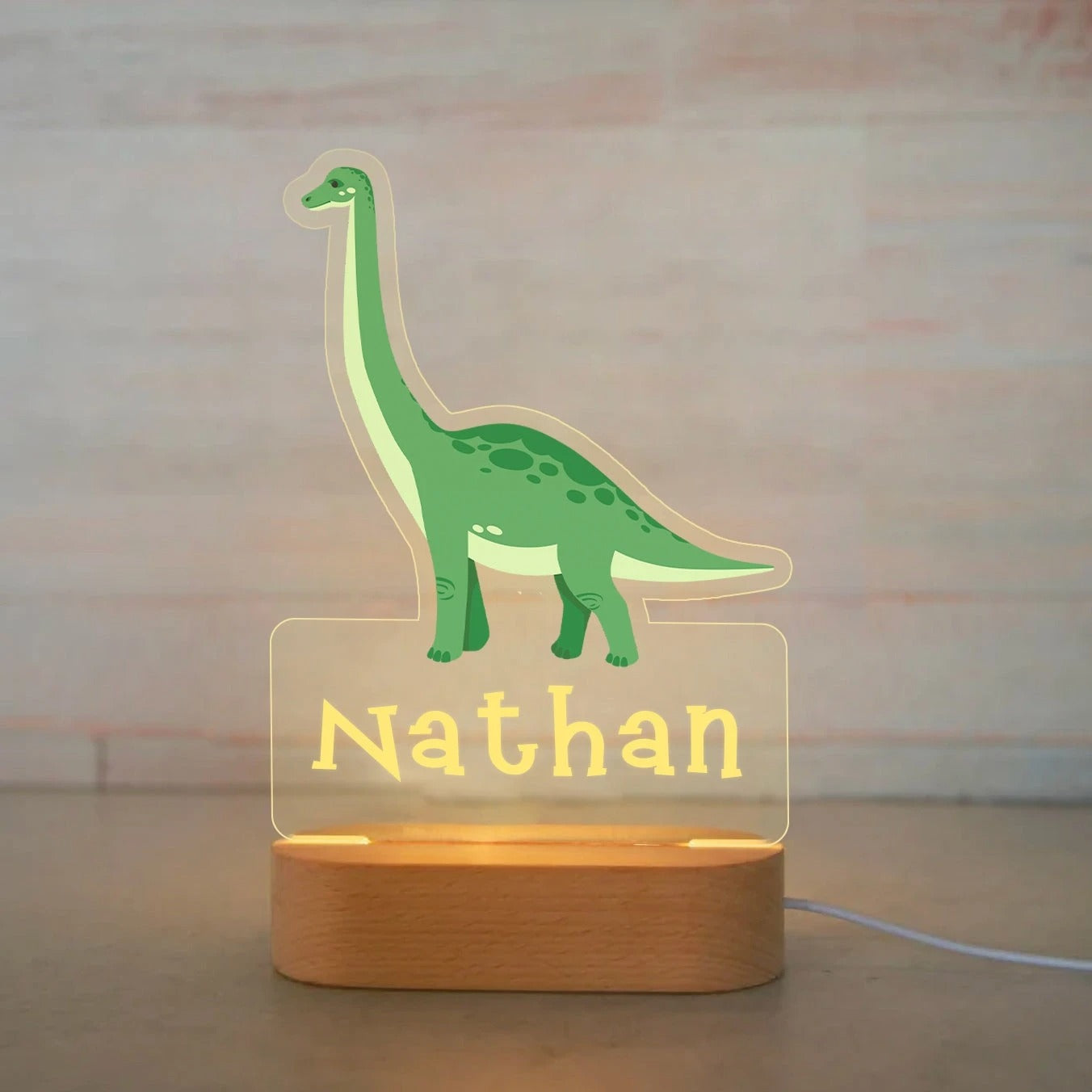 Personalised Baby Night Light