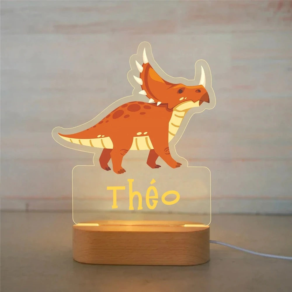 Personalised Baby Night Light