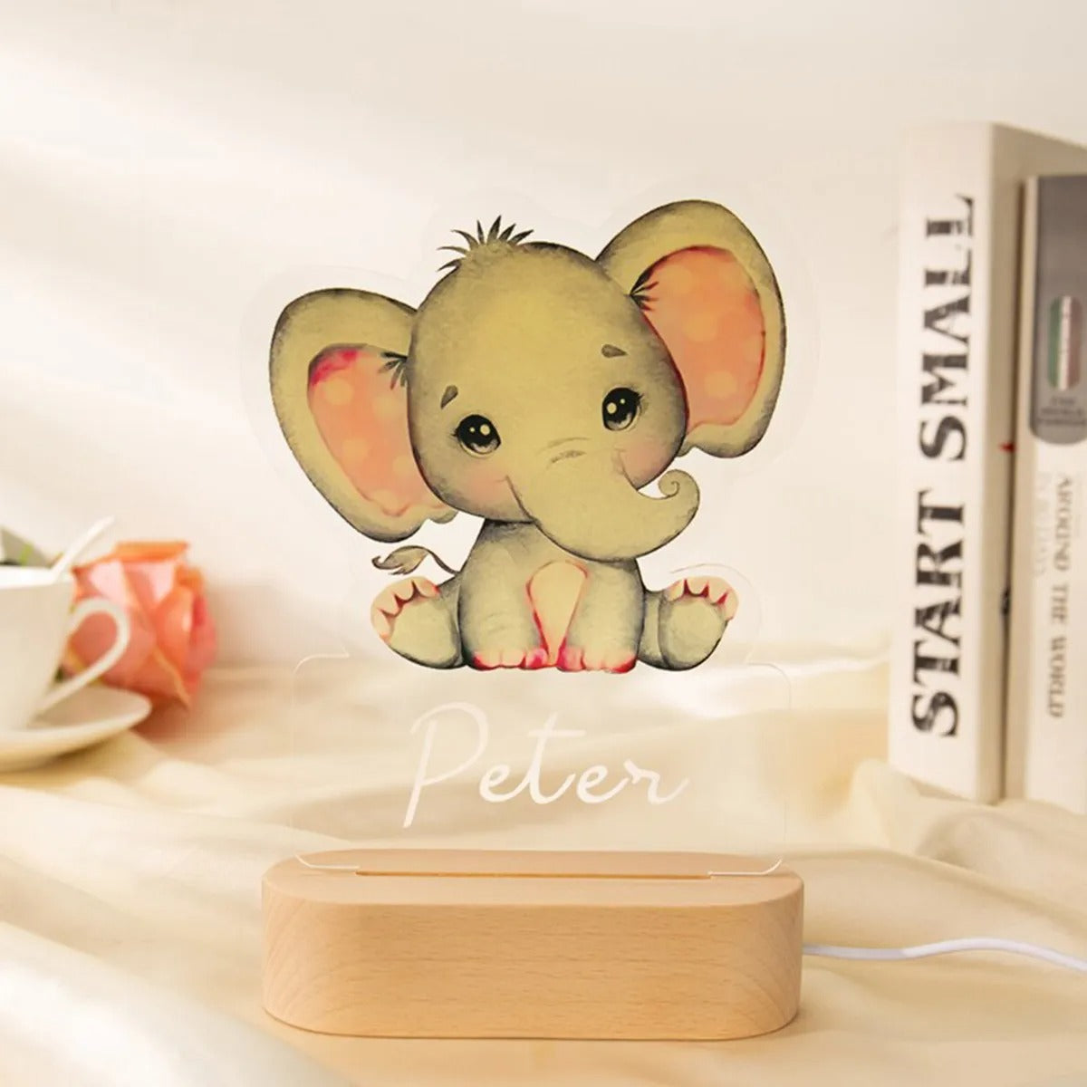 Personalised Baby Night Light