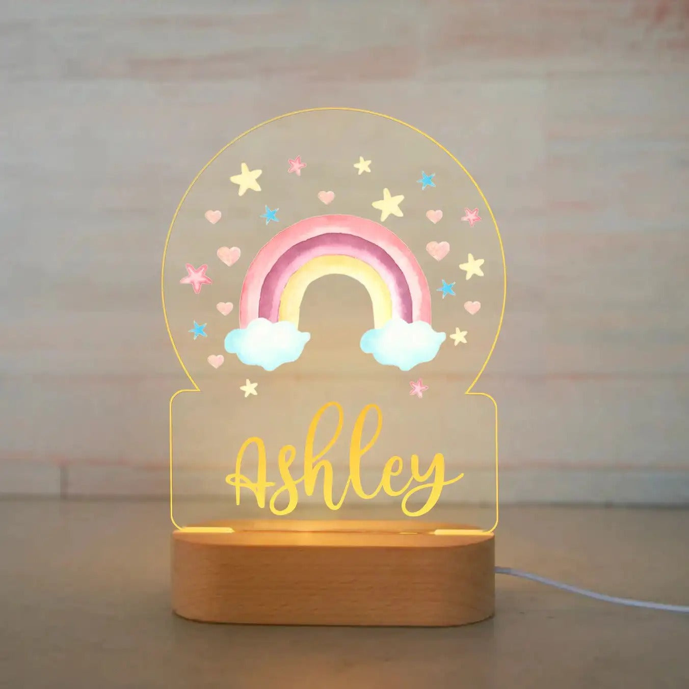 Personalised Baby Night Light