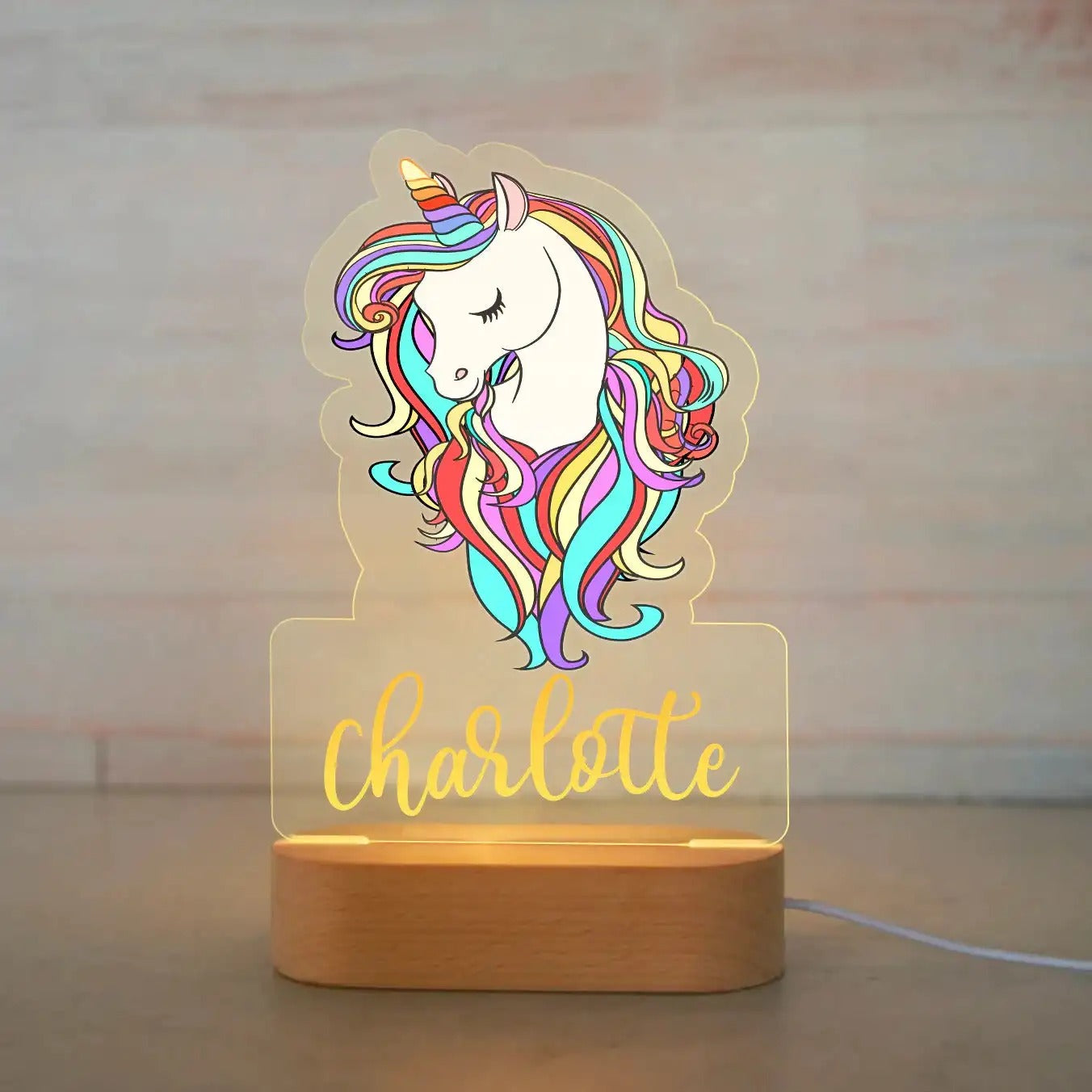 Personalised Baby Night Light