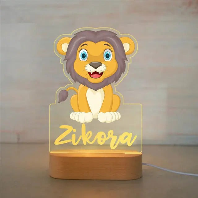 Personalised Baby Night Light